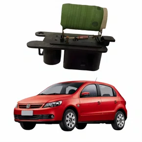 Resistência Eletroventilador Vw Gol 2009 Até 2021 Com Ar Condicionado