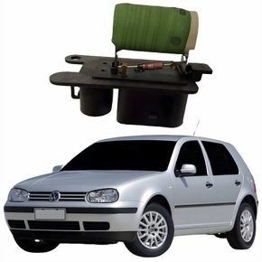 Resistência Eletroventilador Vw Golf 2006 Até 2014 Com Ar Condicionado