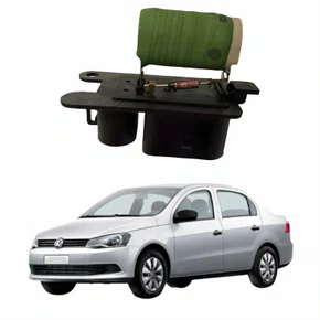 Resistência Eletroventilador Vw Voyage 2009 Até 2021 Com Ar Condicionado