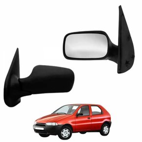 Retrovisor Fiat Palio G1 1996 1997 1998 1999 2000 2 Portas Sem Controle Lado Esquerdo Motorista