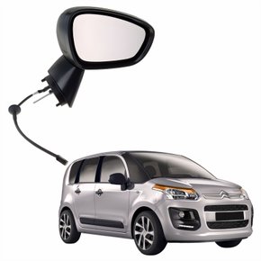 Retrovisor Citroen C3 Picasso 2011 2012 2013 2014 2015 Elétrico Lado Direito Passageiro