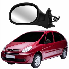 Retrovisor Citroen Xsara Picasso 2003 Até 2009 Elétrico Liso Lado Esquerdo Motorista