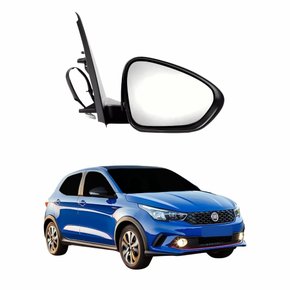 Retrovisor Fiat Argo 2017 Até 2020 Elétrico Com Pisca Power Fold Tiltdown Lado Direito Passageiro