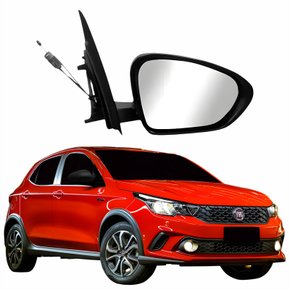 Retrovisor Fiat Argo 2017 Até 2021 Com Controle Lado Direito Passageiro