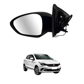 Retrovisor Fiat Argo 2017 Até 2024 Eletrico Com Pisca Lado Direito Passageiro