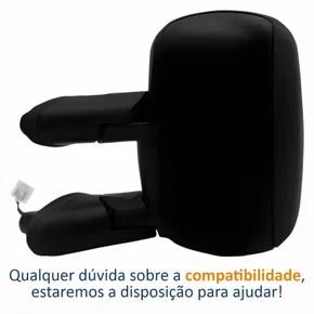 Retrovisor Fiat Doblo 2001 Até 2009 Elétrico Lado Esquerdo Motorista