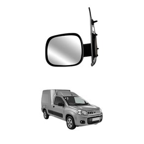 Retrovisor Fiat Fiorino 2014 Até 2023 Sem Controle Lado Direito Passageiro