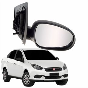 Retrovisor Fiat Grand Siena 2012 Até 2021 Sem Controle Lado Direito Passageiro Original