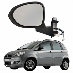 Retrovisor Fiat Idea 2014 2015 2016 Com Sensor Com Pisca Elétrico Lado Esquerdo Motorista