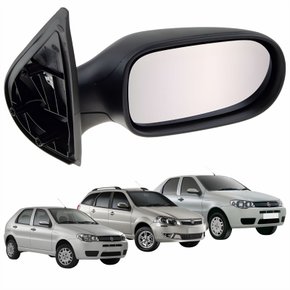 Retrovisor Fiat Palio Weekend 2004 Até 2010 Siena 2005 Até 2012 4 Portas Sem Controle Lado Direito Passageiro