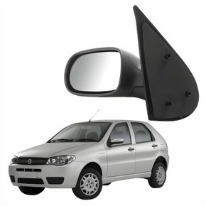 Retrovisor Fiat Palio 2004 Até 2010 4 Portas Sem Controle Lado Esquerdo Motorista