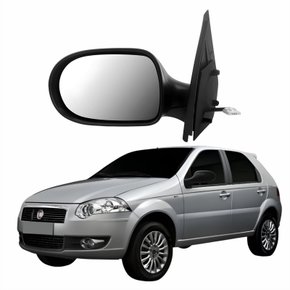 Retrovisor Fiat Palio Atractive 4 Portas 2011 Até 2015 Elétrico Lado Esquerdo Motorista