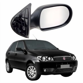 Retrovisor Fiat Palio Economy Fire 2011 Até 2017 4 Portas Sem Controle Lado Direito Passageiro Original