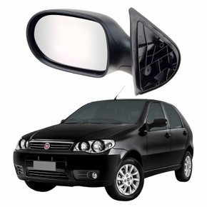Retrovisor Fiat Palio Economy Fire 2011 Até 2017 4 Portas Sem Controle Lado Esquerdo Motorista Original