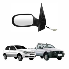 Retrovisor Fiat Palio Strada 2011 Até 2016 2 Portas Eletrico Lado Direito Passageiro