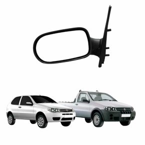 Retrovisor Fiat Palio Strada 2011 Até 2016 2 Portas Sem Controle Lado Direito Passageiro