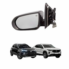 Retrovisor Fiat Pulse Fastback 2022 2023 Com Pisca Com Sensor Lado Direito Passageiro