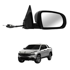 Retrovisor Fiat Toro 2016 Até 2021 Com Controle Com Pisca Lado Esquerdo Motorista
