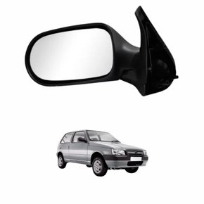 Retrovisor Fiat Uno Economy 2009 2010 2011 2012 2 Portas Sem Controle Lado Direito Passageiro