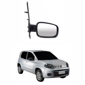 Retrovisor Fiat Uno Vivace 2011 2012 2013 2014 4 Portas Fixo Lado Direito Passageiro