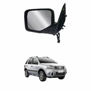 Retrovisor Ford Ecosport 2003 Até 2012 Eletrico Lado Direito Passageiro