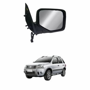 Retrovisor Ford Ecosport 2003 Até 2012 Eletrico Lado Esquerdo Motorista