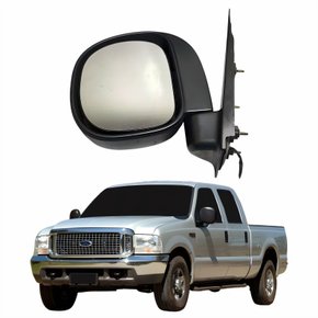 Retrovisor Ford F-250 1999 Até 2011 Elétrico Lado Esquerdo Motorista Original