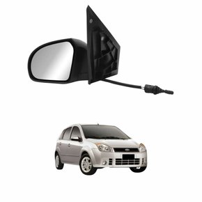 Retrovisor Ford Fiesta 2003 Até 2014 Com Controle Lado Direito Passageiro