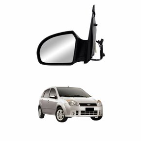 Retrovisor Ford Fiesta 2003 Até 2014 Eletrico Lado Direito Passageiro