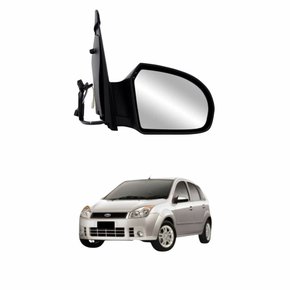 Retrovisor Ford Fiesta 2003 Até 2014 Eletrico Lado Esquerdo Motorista