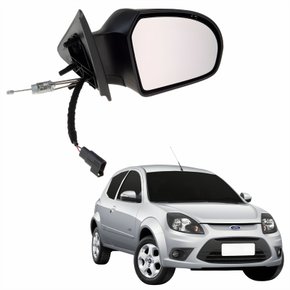 Retrovisor Ford Ka 2012 2013 2014 Com Controle Com Pisca Lado Direito Passageiro Original