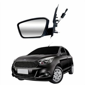 Retrovisor Ford Ka 2015 2016 2017 2018 2019 Com Controle Sem Seta Lado Esquerdo Motorista