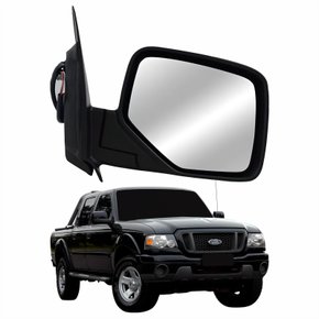 Retrovisor Ford Ranger 2005 2006 2007 2008 2009 Elétrico Capa Texturizada Lado Direito Passageiro