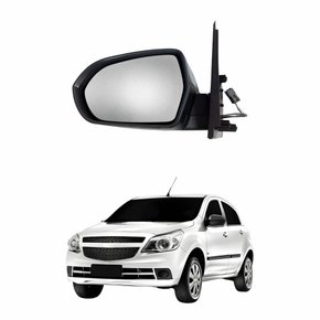 Retrovisor Gm Agile 2009 Até 2014 Elétrico Lado Esquerdo Motorista