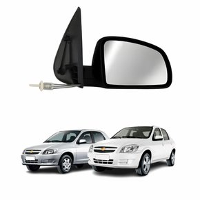Retrovisor Gm Celta Prisma 2007 Até 2014 4 2 Portas Com Controle Lado Esquerdo Motorista
