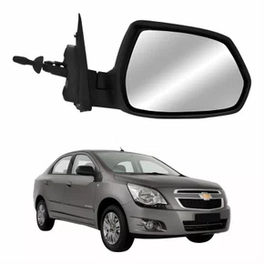 Retrovisor Gm Cobalt 2012 Até 2016 Com Controle Texturizado Lado Direito Passageiro