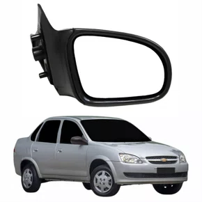 Retrovisor Gm Corsa 1994 Até 2016 2 4 Portas Sem Controle Lado Direito Passageiro
