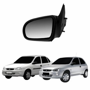 Retrovisor Gm Corsa Sedan 1994 Até 2010 2 4 Portas Sem Controle Lado Esquerdo Motorista