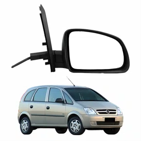 Retrovisor Gm Meriva 2002 Até 2012 Com Controle Texturizado Lado Direito Passageiro