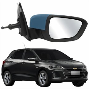 Retrovisor Gm Onix 2020 2021 2022 2023 2024 Com Controle Lado Direito Passageiro Original