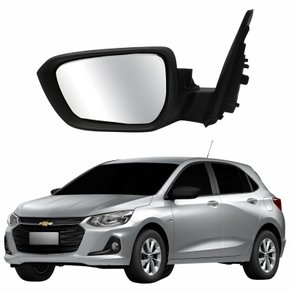 Retrovisor Gm Onix 2020 2021 2022 2023 2024 Elétrico Com Ponto Cego Lado Esquerdo Motorista