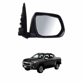 Retrovisor Gm S-10 2012 Até 2016 Eletrico Com Pisca Lado Esquerdo Motorista