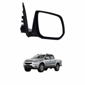 Retrovisor Gm S-10 2012 Até 2017 Fixo Lado Esquerdo Motorista