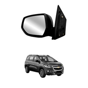 Retrovisor Gm Spin 2012 Até 2024 Eletrico Com Calefator Lado Direito Passageiro