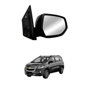 Retrovisor Gm Spin 2012 Até 2024 Eletrico Com Calefator Lado Esquerdo Motorista