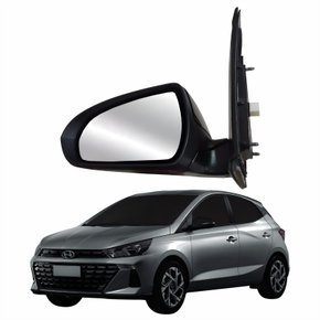 Retrovisor Hyundai Hb20 2020 2021 2022 Elétrico Com Pisca Retrátil Power Fold Lado Esquerdo Motorista Original