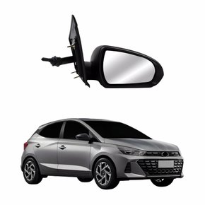 Retrovisor Hyundai Hb20 2022 2023 Elétrico Sem Pisca Lado Direito Passageiro
