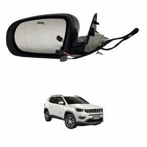 Retrovisor Jeep Compass 2021 Até 2024 Com Pisca Eletrico Lado Direito Passageiro