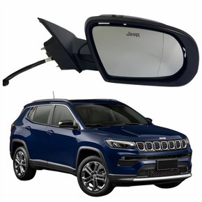 Retrovisor Jeep Compass 2021 2022 2023 Elétrico Com Pisca Lado Direito Passageiro Original