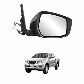Retrovisor Nissan Frontier 2017 Até 2024 Texturizado Lado Esquerdo Motorista